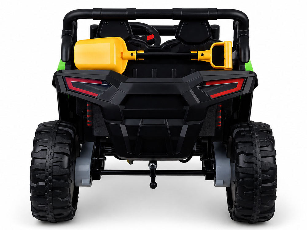 Buggy dvosjed 4×4 s prikolicom – zeleni