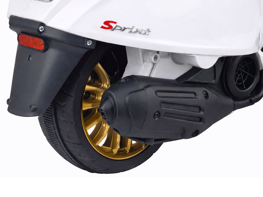VESPA na akumulator 2×2 bijela