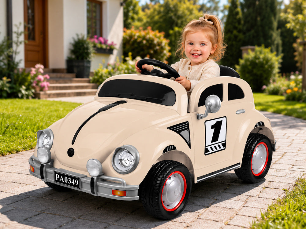 Retro autić 4×4 na akumulator beige
