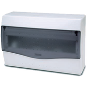 Famatel Kutija za osigurače nadžbuk, 12/14 osigurača, providna, IP40 - 3612-W-M-KN/12-14