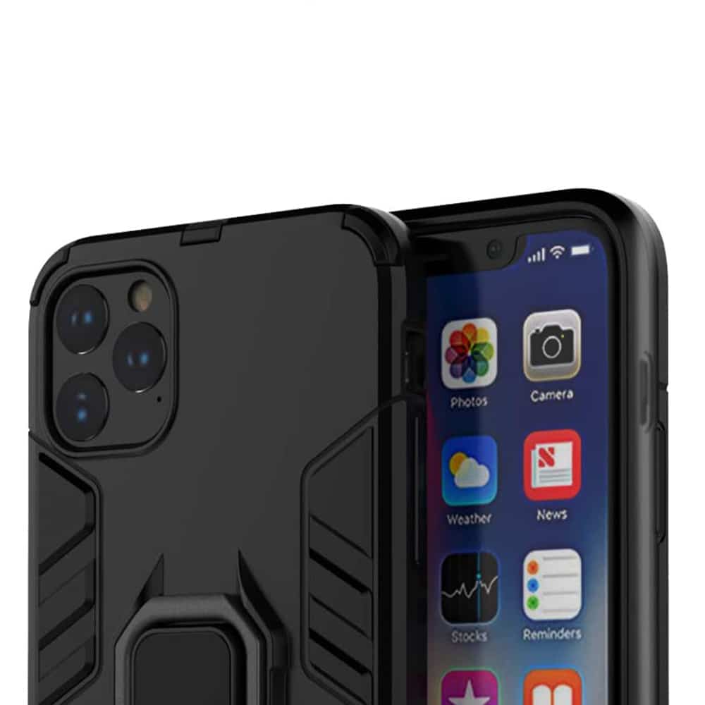 TechSuit Silicone Shield maska za iPhone 11 Pro crna