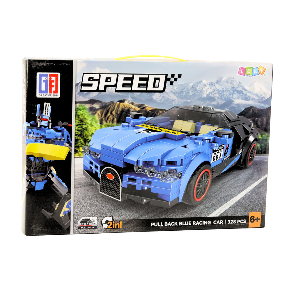 Auto i robot na sastavljanje SpeedBot - 328 elemenata