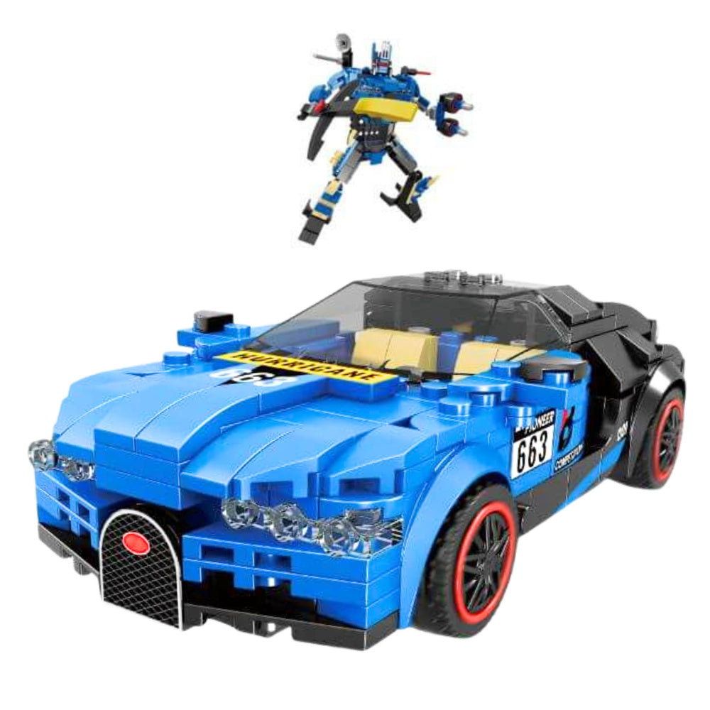 Auto i robot na sastavljanje SpeedBot - 328 elemenata