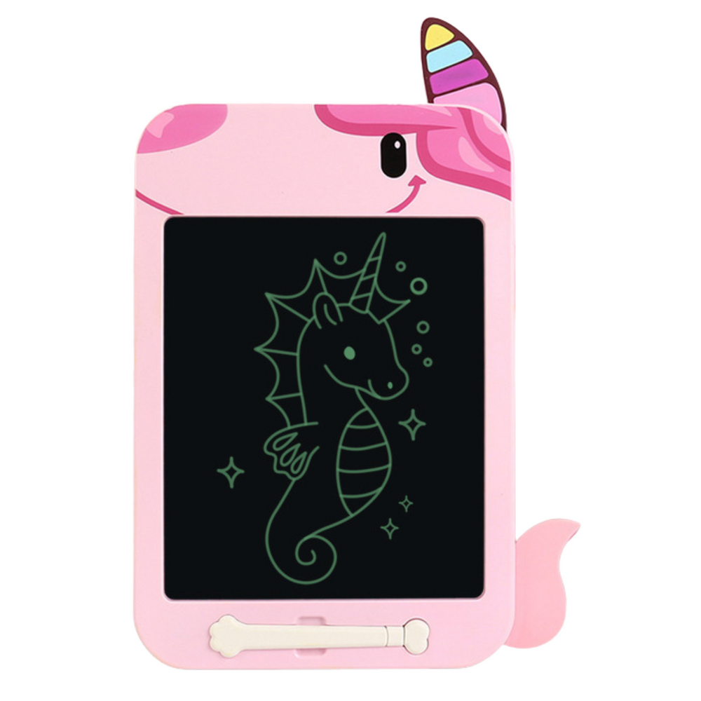 LCD ploča za crtanje Stylus Unicorn - roza
