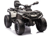 Quad na akumulator Can Am Outlander 4x4 DK-CA005 - dvosjed - sivi