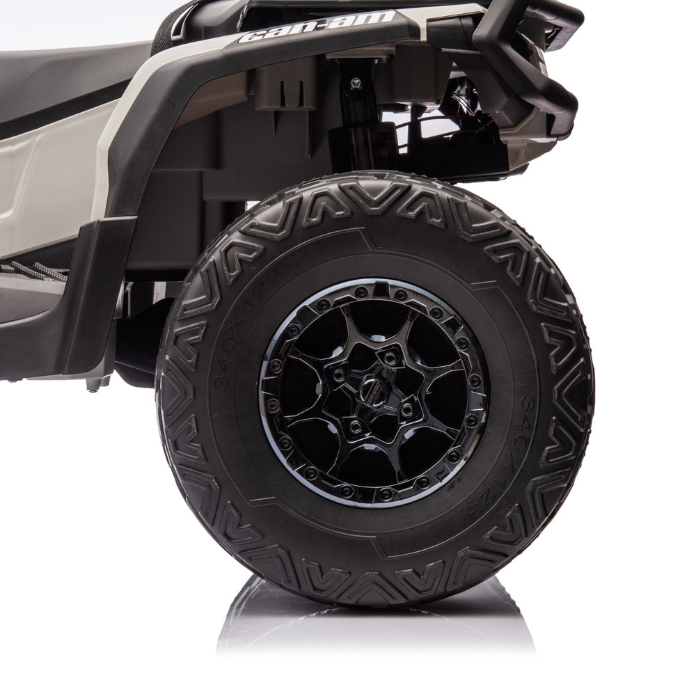 Quad na akumulator Can Am Outlander 4x4 DK-CA005 - dvosjed - sivi