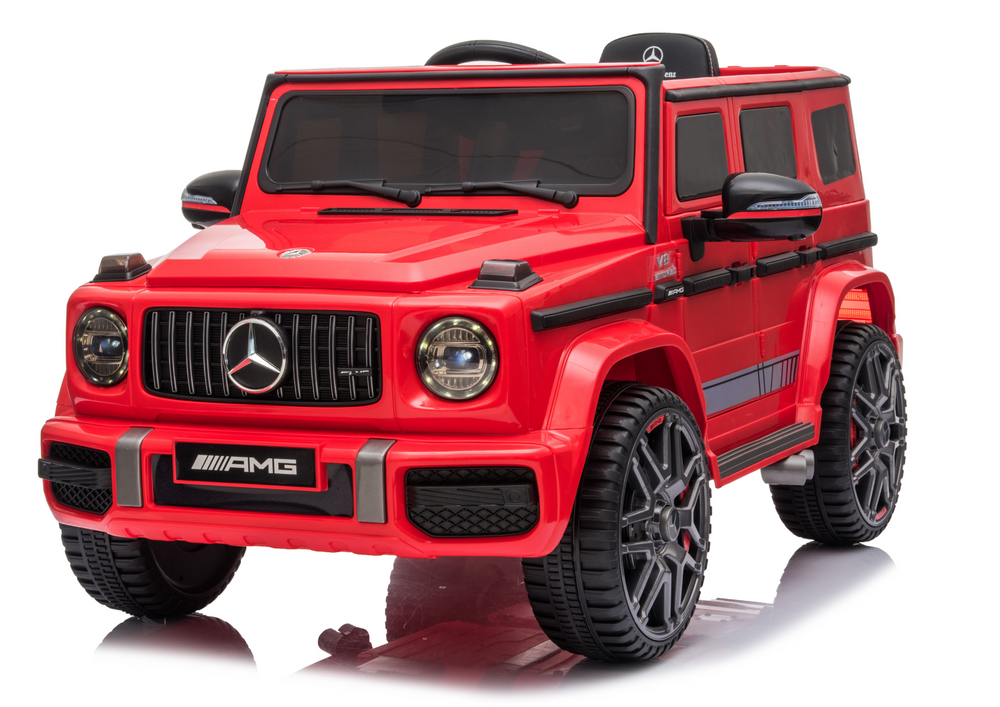 Licencirani auto na akumulator Mercedes G63 AMG - crveni
