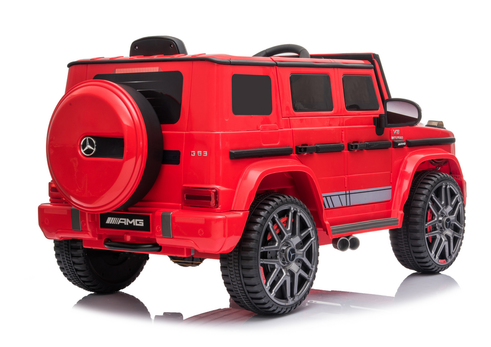 Licencirani auto na akumulator Mercedes G63 AMG - crveni