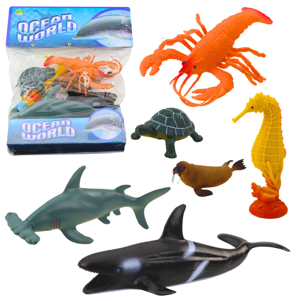 Set figurica morskih životinja Lobster - 6u1