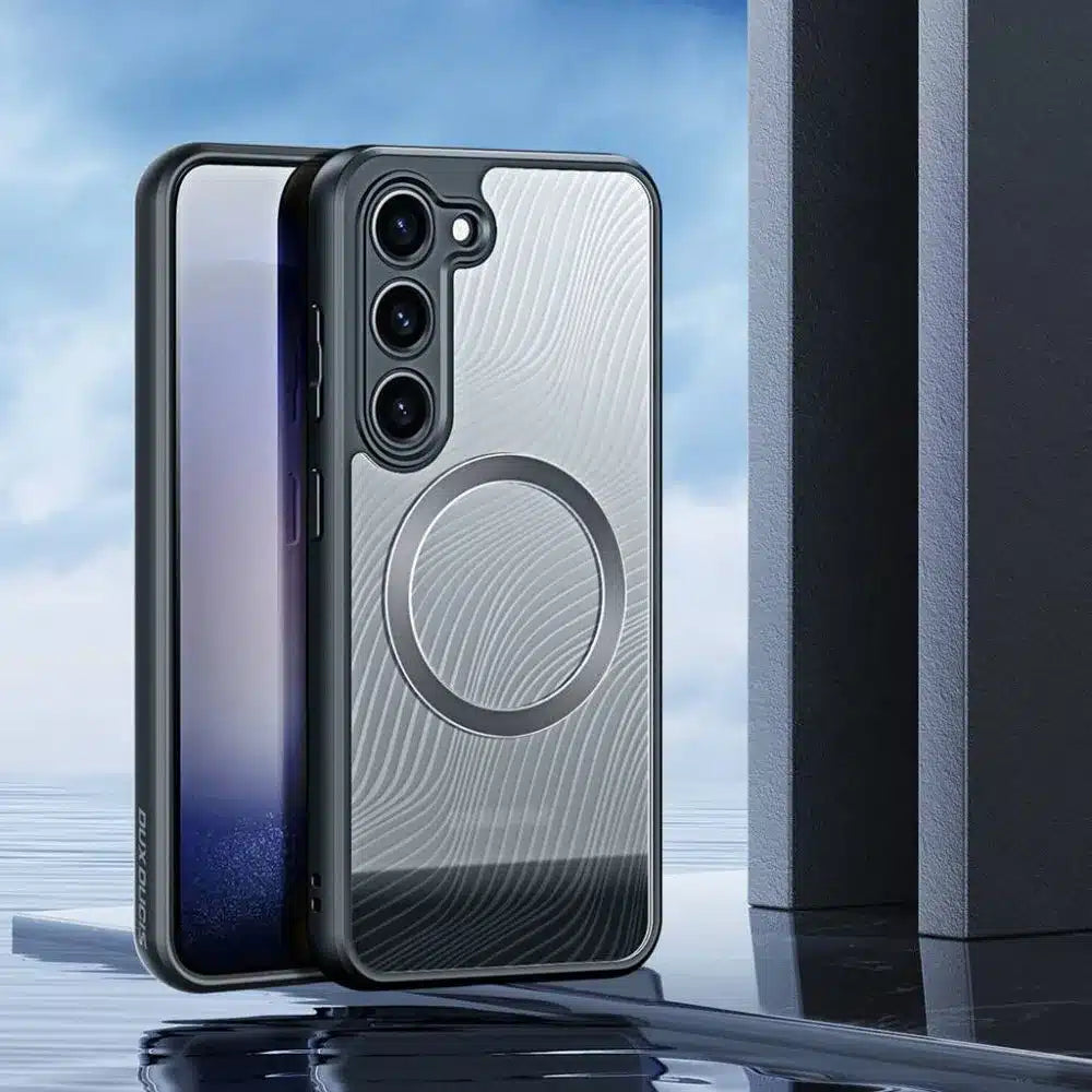 DUX DUCIS Aimo Mag - ochranné pouzdro kompatibilní s MagSafe pro Samsung Galaxy S23 černé