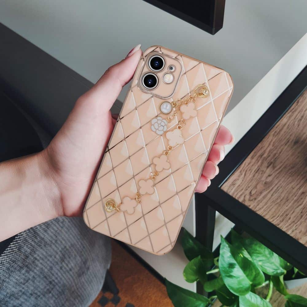 TREND pouzdro s řetízkem pro Samsung Galaxy A32 5G růžové