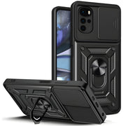 Hybrid Armor Camshield za Motorola Moto G22/Moto G4 Plus - Crna KP26653