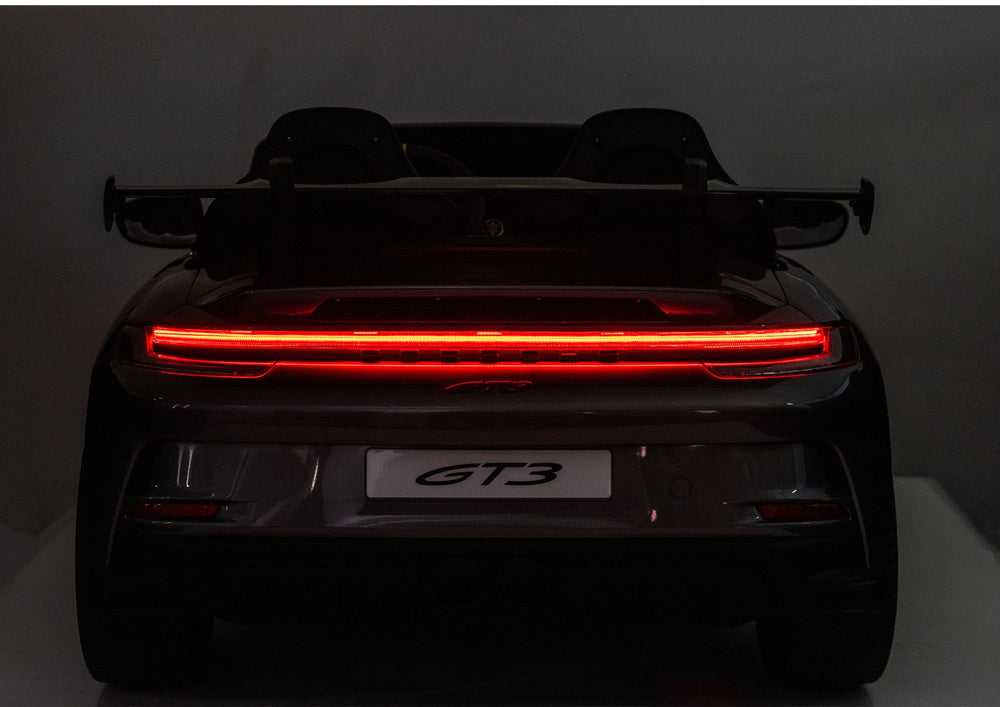 Licencirani auto na akumulator DK-P911 Porsche GT3 - dvosjed- sivi/lakirani