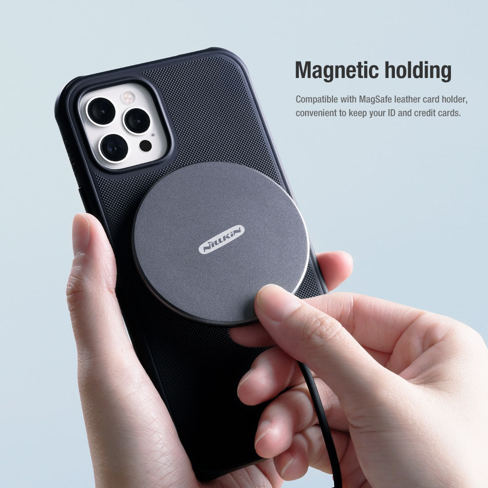 Nillkin Super Frosted Shield (Magnetic Case) za iPhone 13 Pro crna