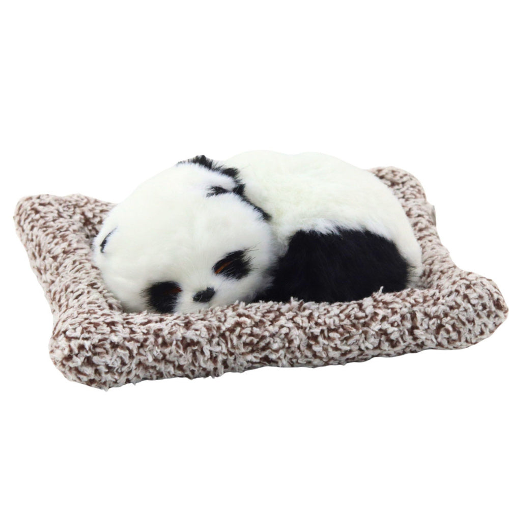 Panda koja spava na jastuku - crno/bijela