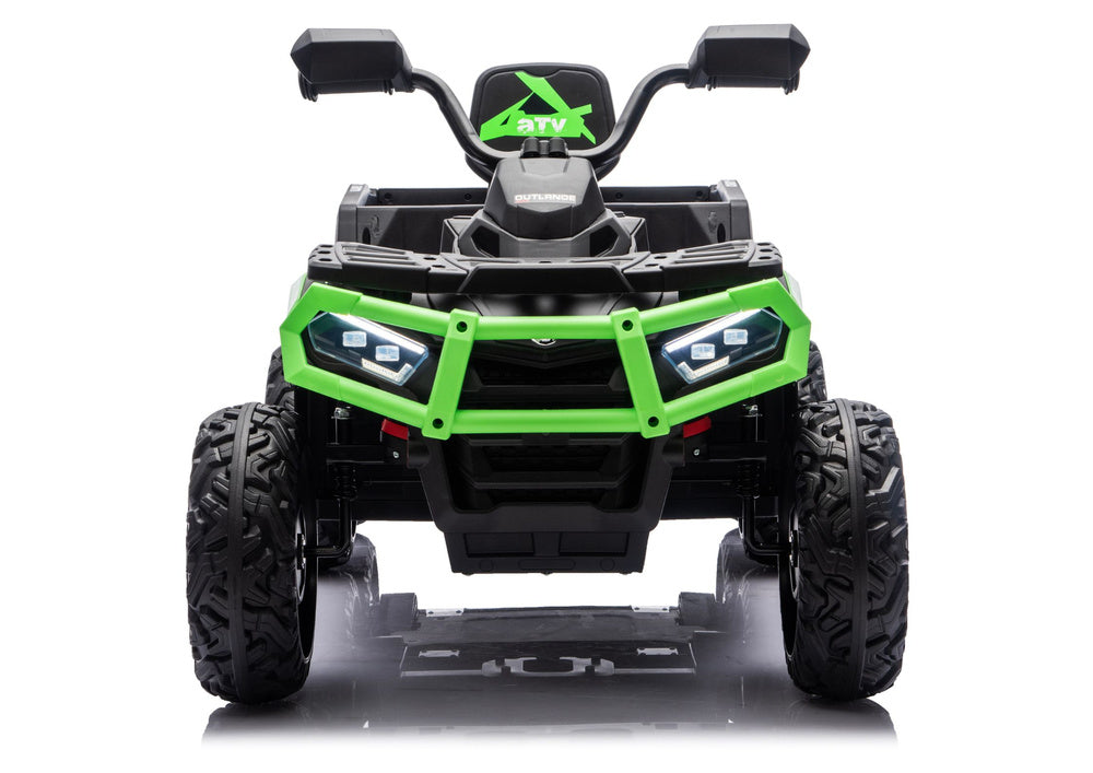 Quad na akumulator ATV JC606 24V 4x4 - dvosjed - zeleni