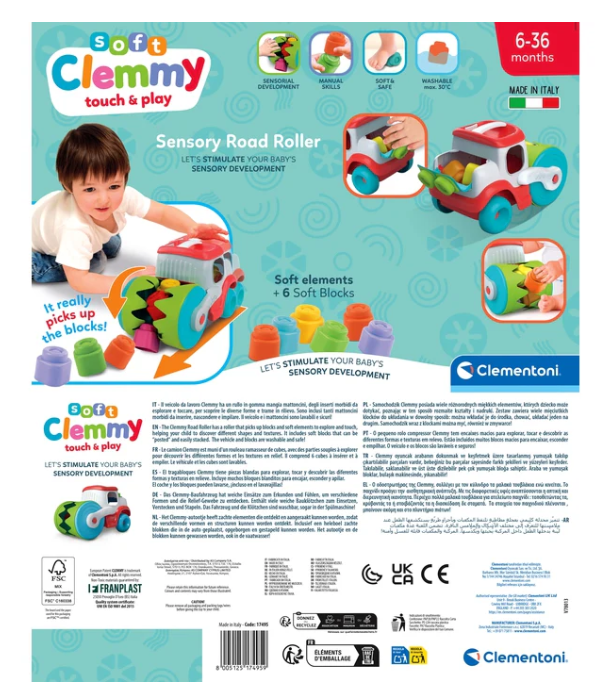 Clemmy senzorni valjkasti sorter Clementoni 17495