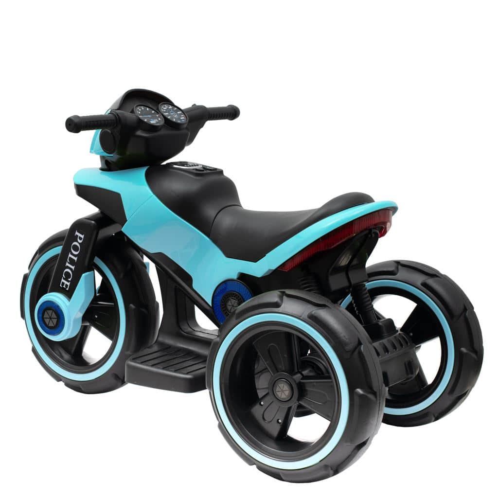 Baby Mix AKU policijski motor plavi