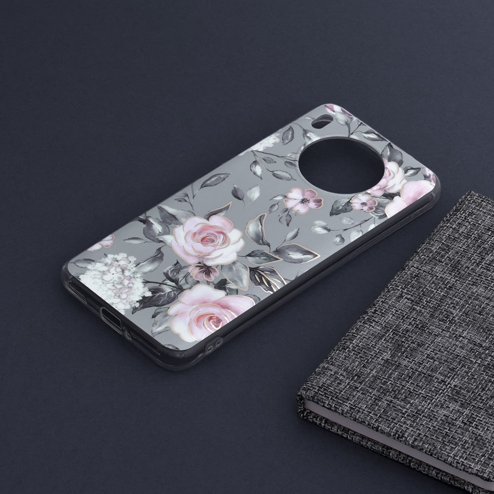 Techsuit Marble Series kryt pro Huawei Nova 8i Bloom of Ruth Gray