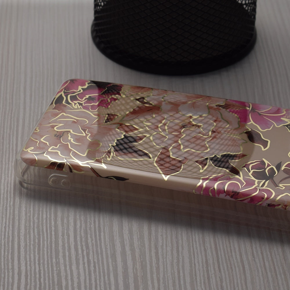 Techsuit Marble Series kryt pro Xiaomi Redmi Note 11 / Note 11S Mary Berry Nude