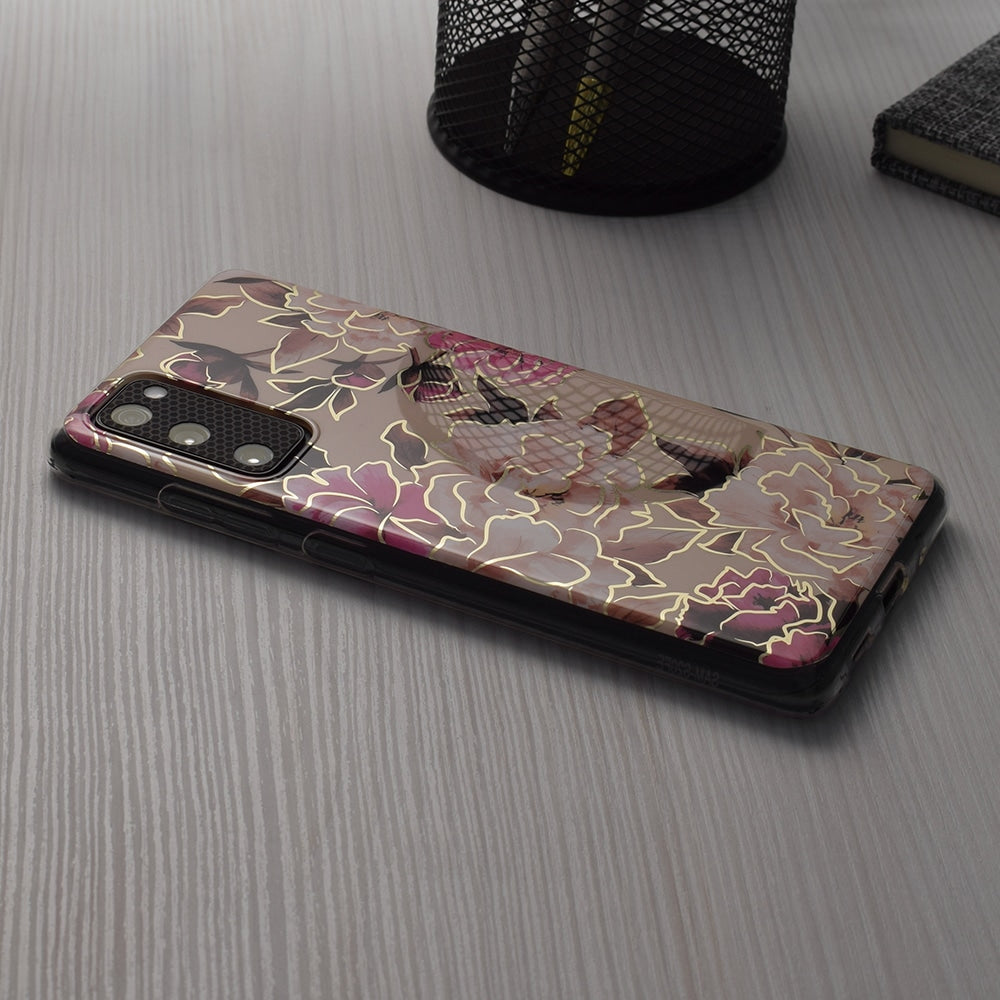 Techsuit Marble Series kryt pro Xiaomi Redmi Note 11 / Note 11S Mary Berry Nude
