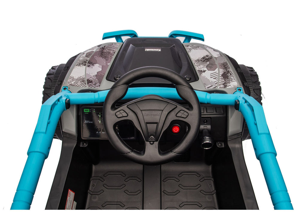 Licencirani buggy na akumulator Kawasaki JS330 - crno/plavi