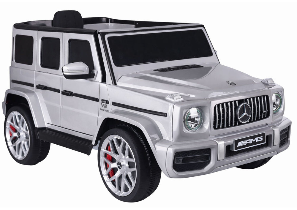 Licencirani auto na akumulator S306 Mercedes G63 - srebrni