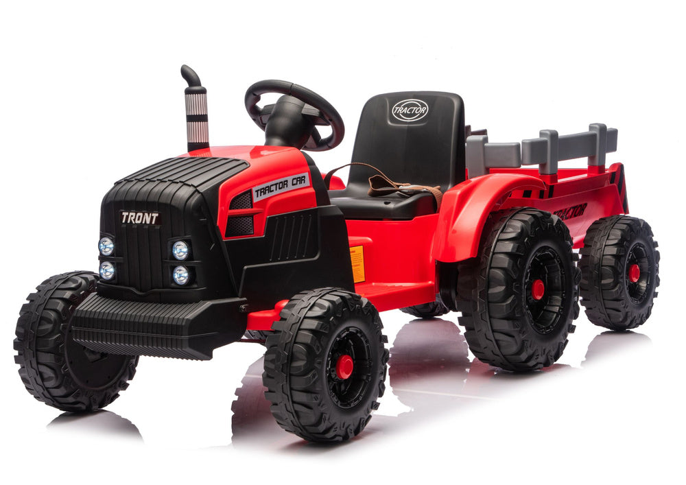 Traktor na akumulator s prikolicom CH9959B - crveni