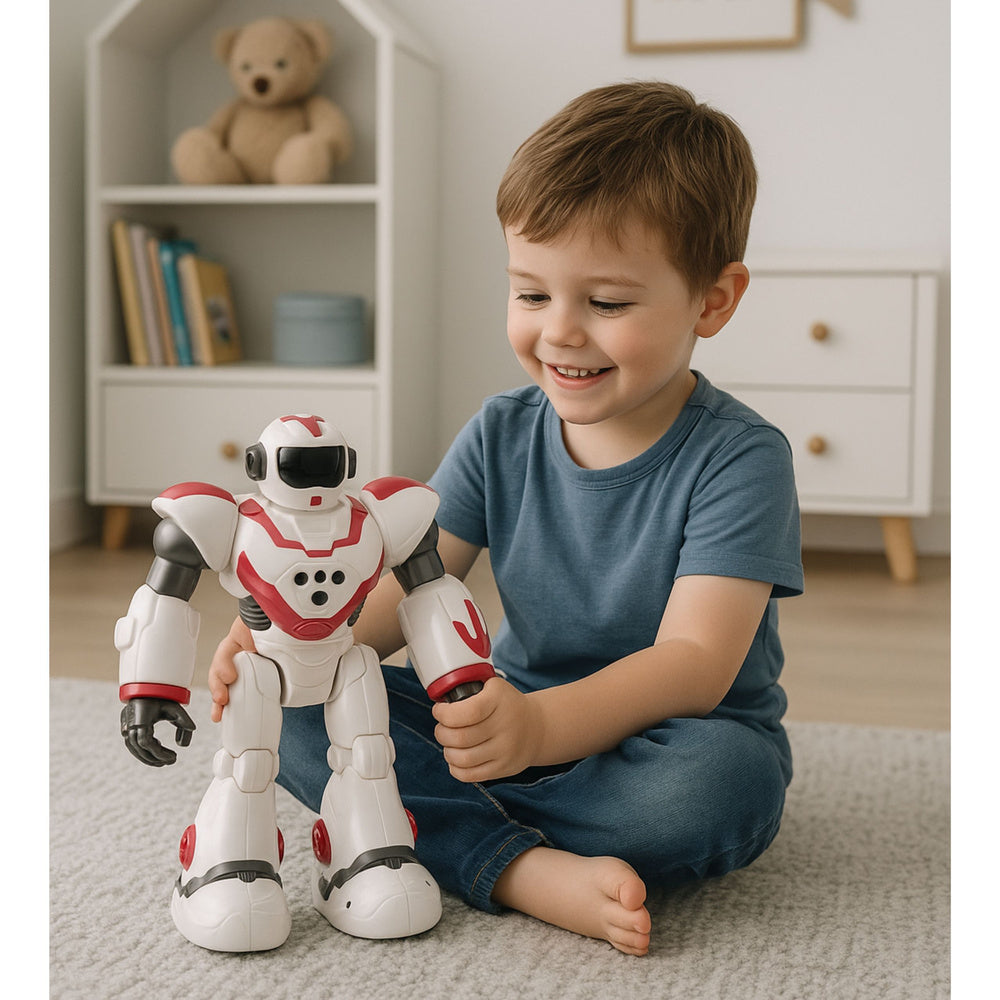 Interactive Remote Controlled RC Robot 16 Functions Lights Sounds Pink