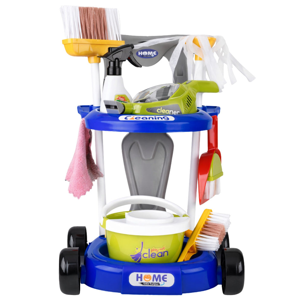 Children's Cleaning Set Stroller Interactive Vacuum Cleaner Accessories