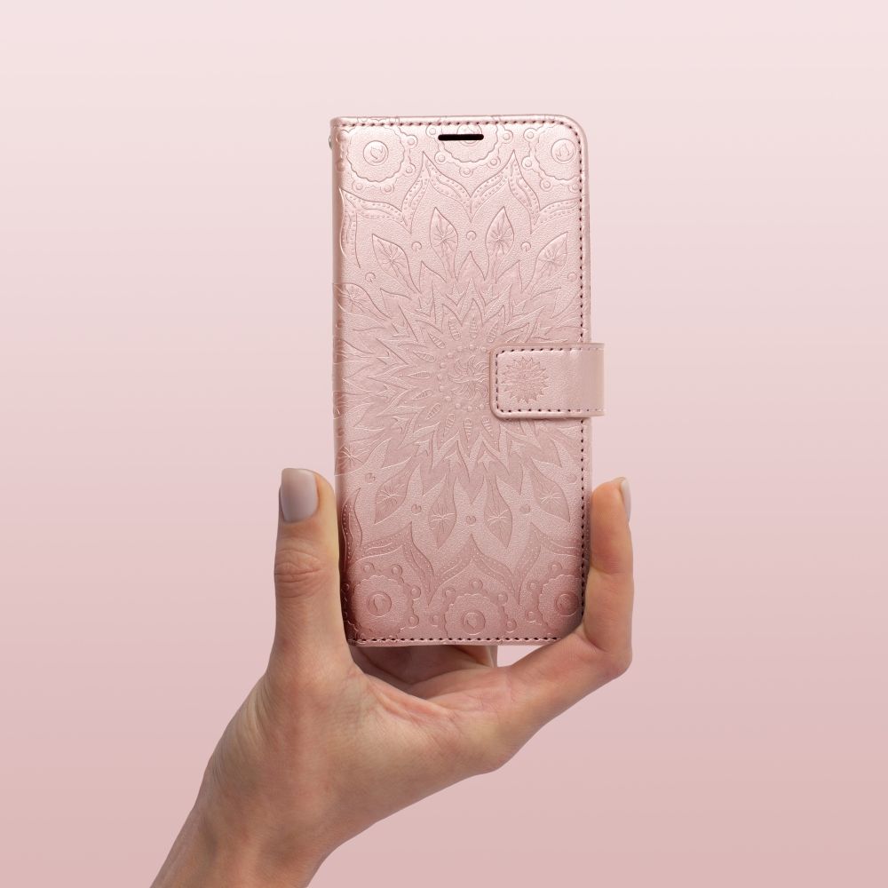 MEZZO Book case preklopna torbica za SAMSUNG GALAXY A57 5G mandala rose gold