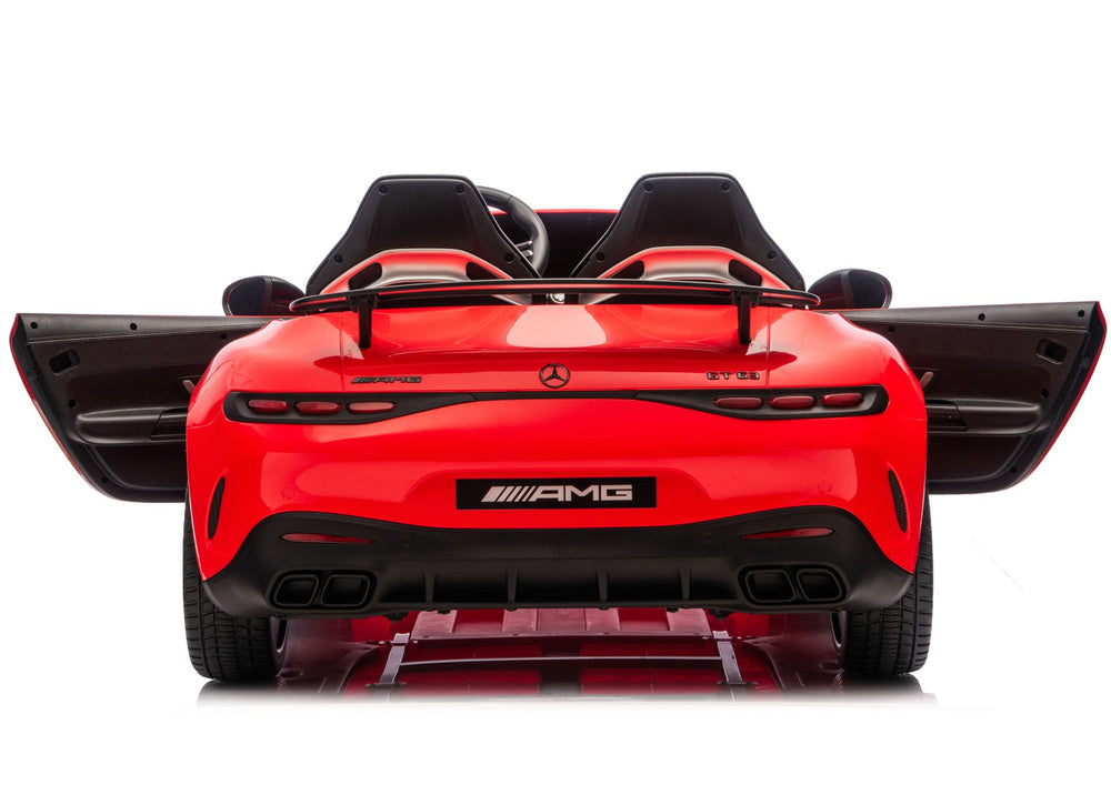 Licencirani auto na akumulator Mercedes GT63 AMG DK-GT63 24V - dvosjed - crveni
