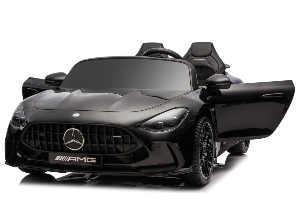 Licencirani auto na akumulator Mercedes GT63 AMG DK-GT63 24V - dvosjed - crni/lakirani