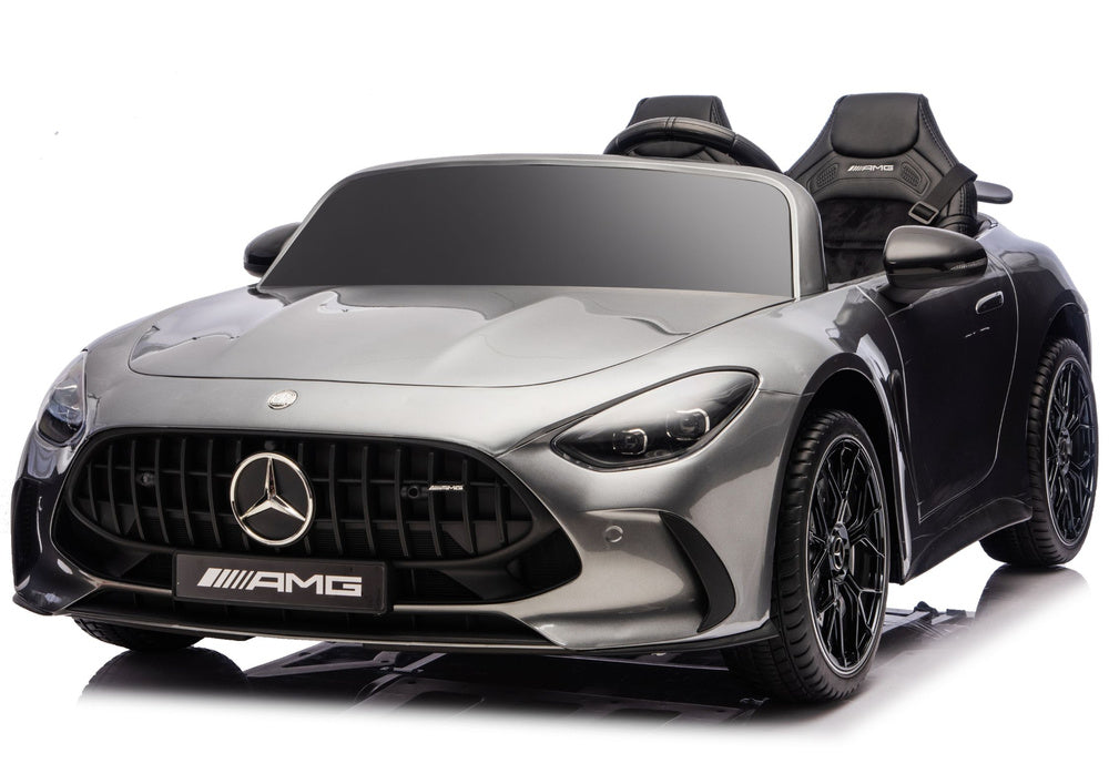 Licencirani auto na akumulator Mercedes GT63 AMG DK-GT63 24V - dvosjed - sivi/lakirani