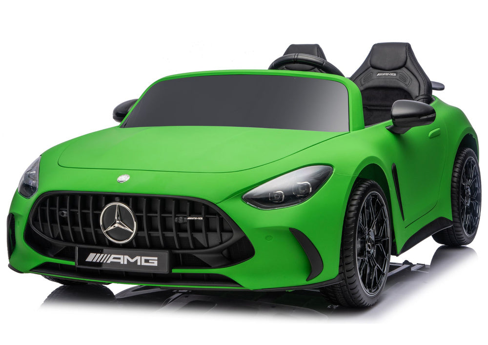 Licencirani auto na akumulator Mercedes GT63 AMG DK-GT63 24V – dvosjed – mat/zelena