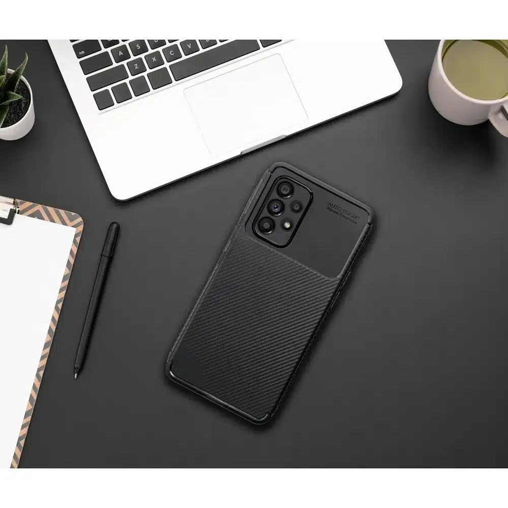 CARBON PREMIUM Pouzdro pro SAMSUNG A33 5G černé