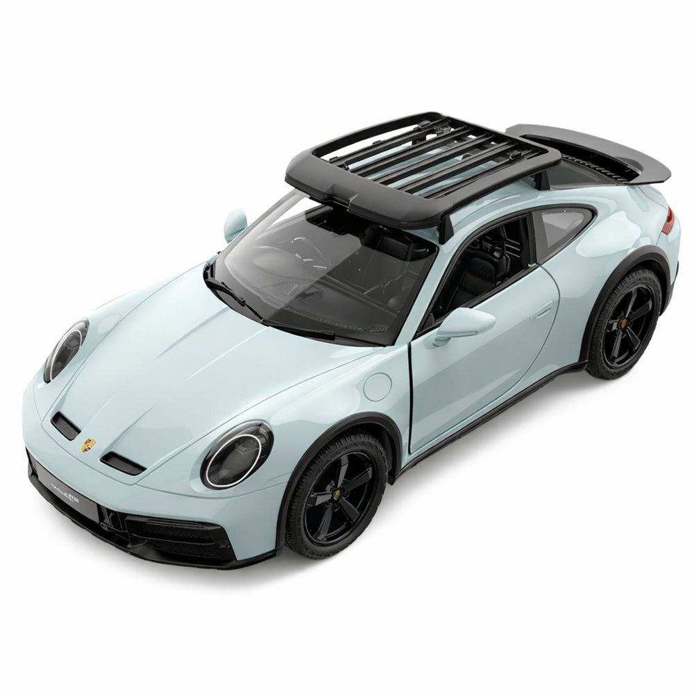 Licencirani auto na daljinsko upravljanje Porsche 911 Dakar Rastar 1:14 - tirkizna