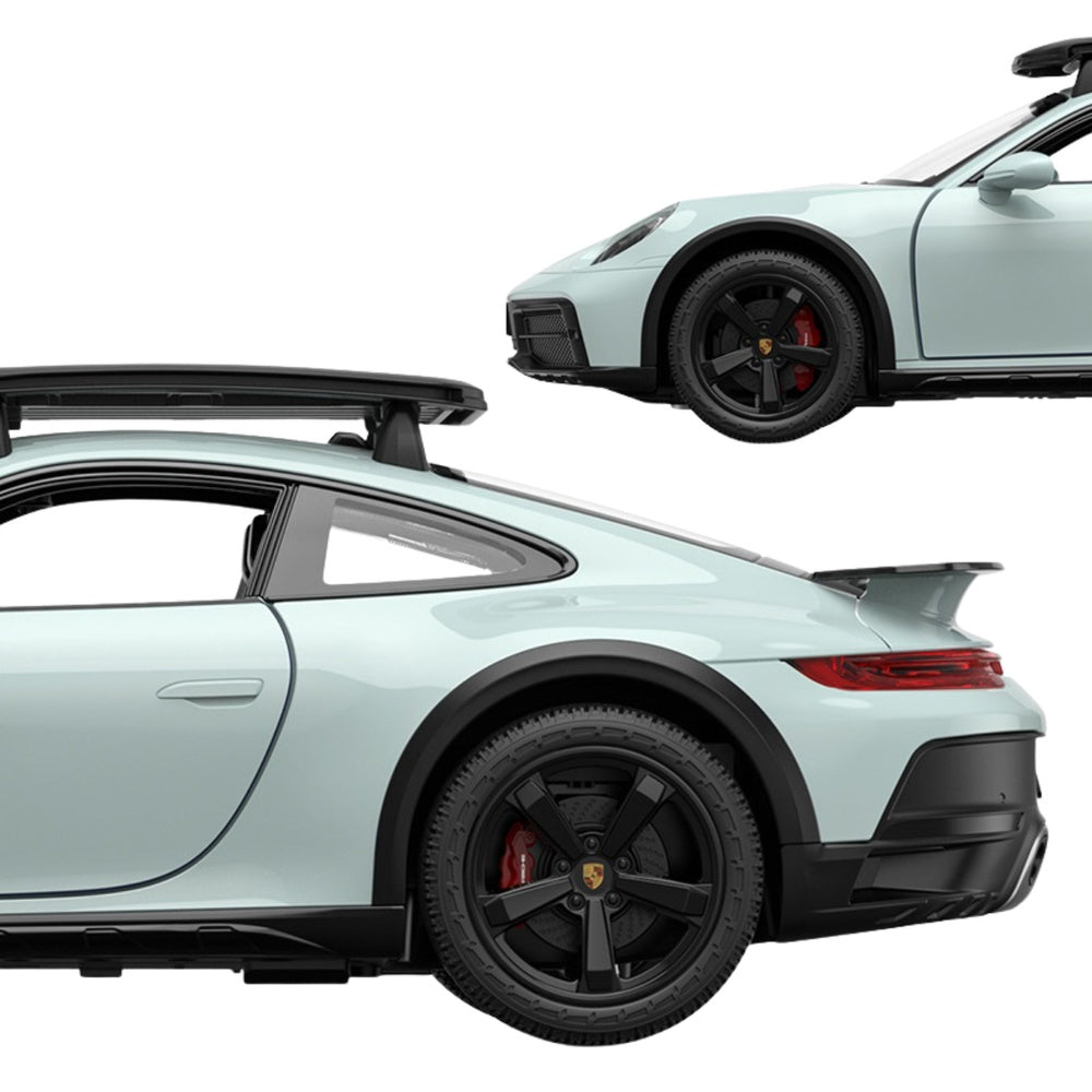 Licencirani auto na daljinsko upravljanje Porsche 911 Dakar Rastar 1:14 - tirkizna