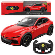 Ferrari Purosangue Remote Control Car Red Rastar 1:24