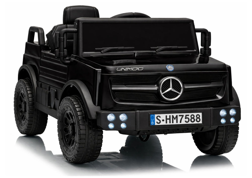 Licencirani auto na akumulator Mercedes Unimog HM7588 - crni