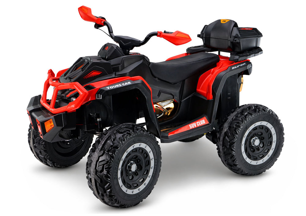 Quad na akumulator XW-08 4x4 45W  - crveni