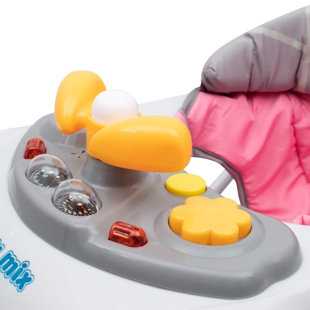 Baby Mix hodalica s ljuljačkom pink