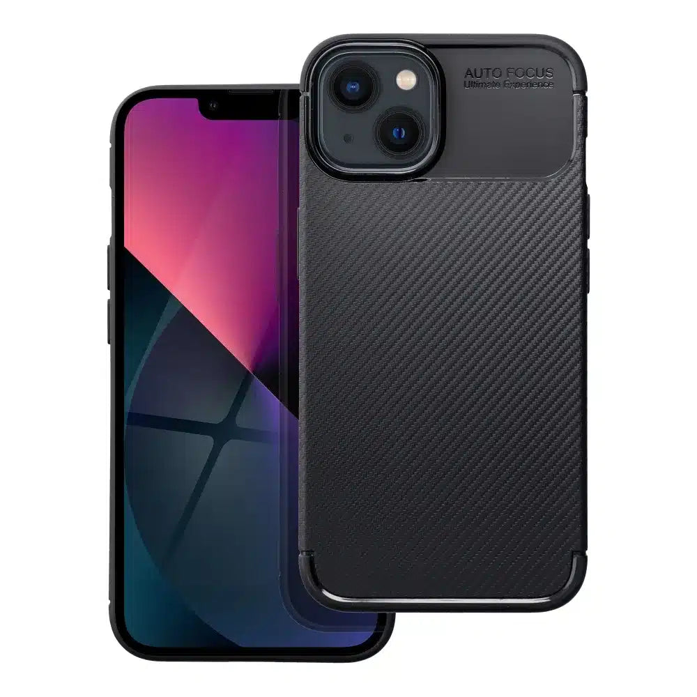 CARBON PREMIUM kryt pro iPhone 13 černý