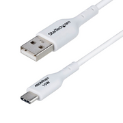 StarTech.com USB2AC2MNCWHE USB kabel USB 2.0 2 m USB A USB C Bijelo
