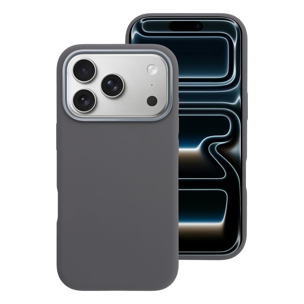 iPhone 17 Pro Forcell F-Protect Frame Premium maska kompatibilna s MagSafeom – siva