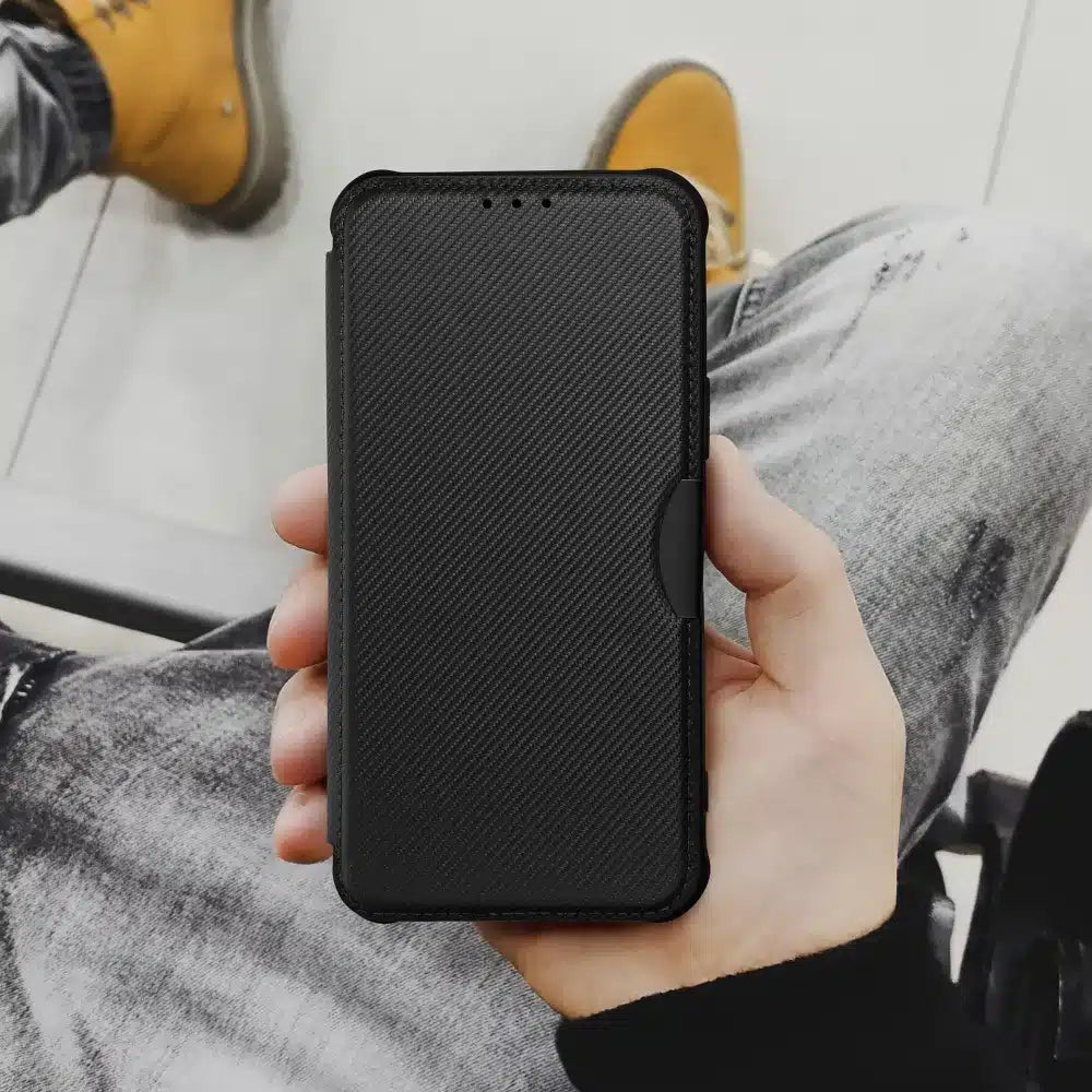Pouzdro RAZOR Book pro XIAOMI Redmi NOTE 12 PRO PLUS 5G černé