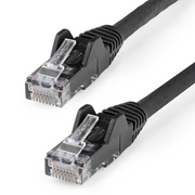 StarTech.com N6LPATCH50CMBK kabel za umrežavanje Crno 0,5 m Cat6 U/UTP (UTP)