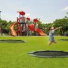 Primus Premium trampolin – ukopni trampolin za dvorište i javne površine Okrugli-244-cm