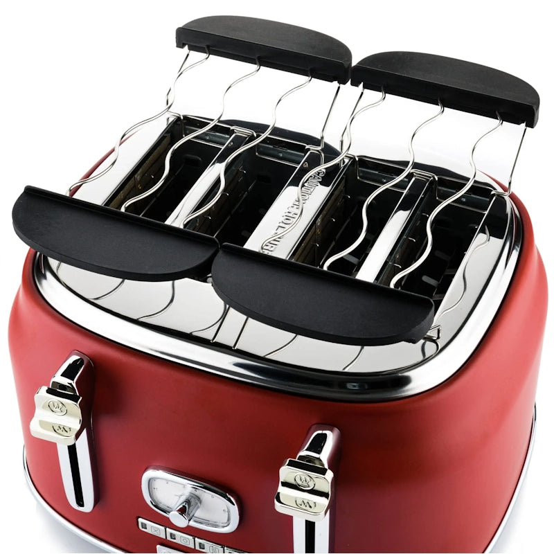 Westinghouse Retro Red 4 Slice Toaster