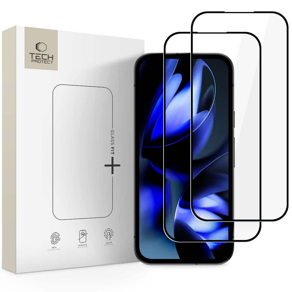 KALJENO STAKLO TECH-PROTECT GLASS FIT+ ( 2 kom. ) ZA GOOGLE PIXEL 9A / 10A